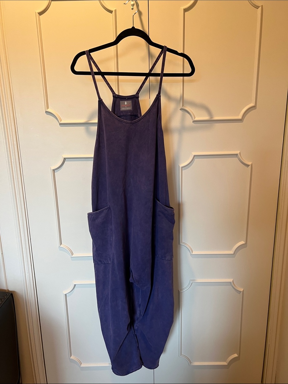NWOT Free People Purple Strappy Romper Jumpsuit